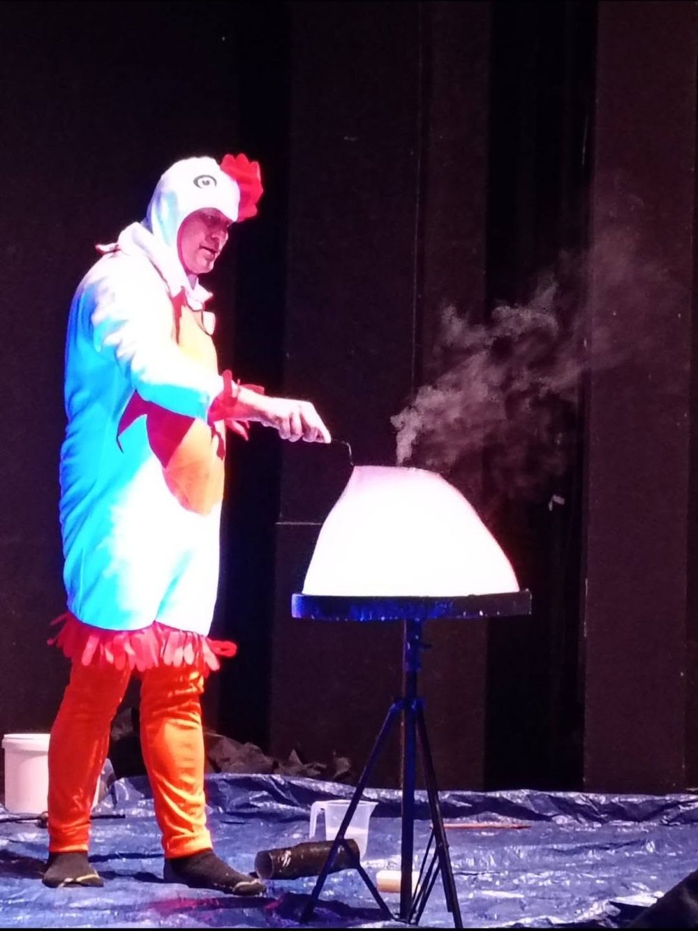 Comedy stage science